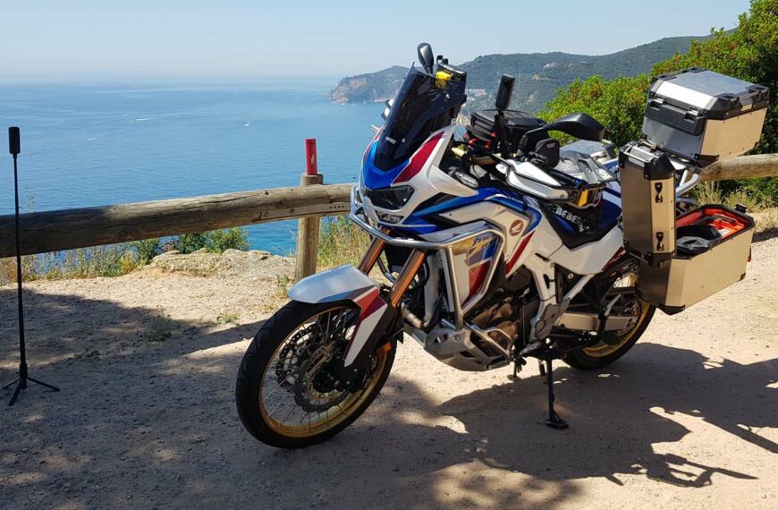 1000 Kurven. Mit der Honda Africa Twin…